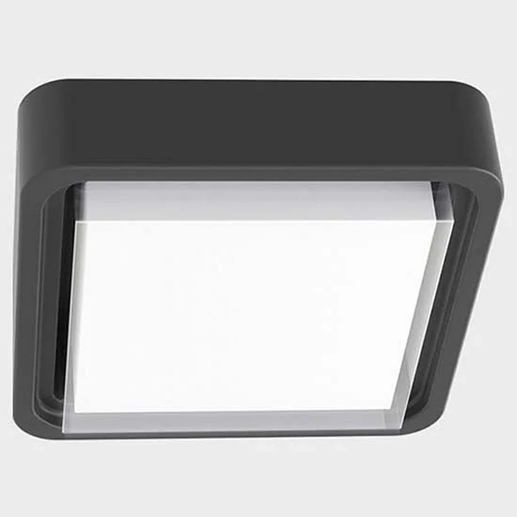 IT6028 72 LED 15W IP65 210х210хh70mm Светильник потолочный уличный темно-серый