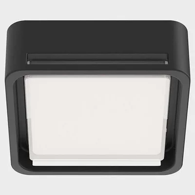IT6029 72 LED 15W IP65 210х210хh70mm Светильник потолочный уличный темно-серый