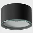 IT6041 LED 20W IP65 d160хh80mm Светильник потолочный уличный темно-серый