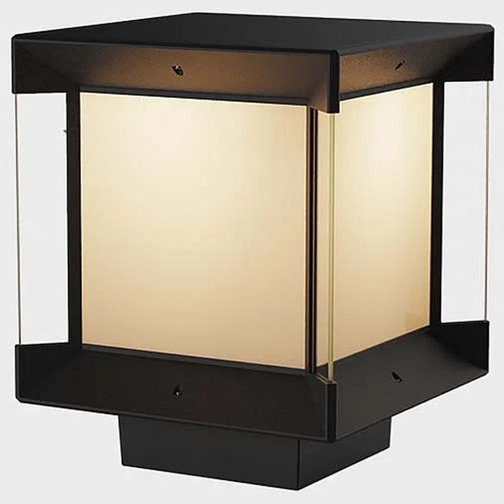 IT7015 LED E27 IP65 230х230xh290 светильник ландшафтный уличный темно-серый