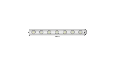 Светодиодная лента wall washer 5050, 42 LED/м, 6,2 Вт/м, 24В , IP67, Цвет: РГБ, SWG-542-24-RGB15/60-67