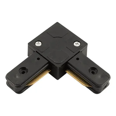 L коннектор для однофазных трековыx систем, Черный,KXZ-BL-L