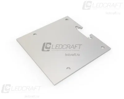 Заглушка металл 3535 сталь 1 мм для профиля LC-LP-3535-2