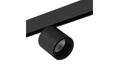 Магнитный светильник-спот серии SY mini, 48В, 8,2W Черный 4000 SY-mini-521911-8.2-48-BL-NW, 010381