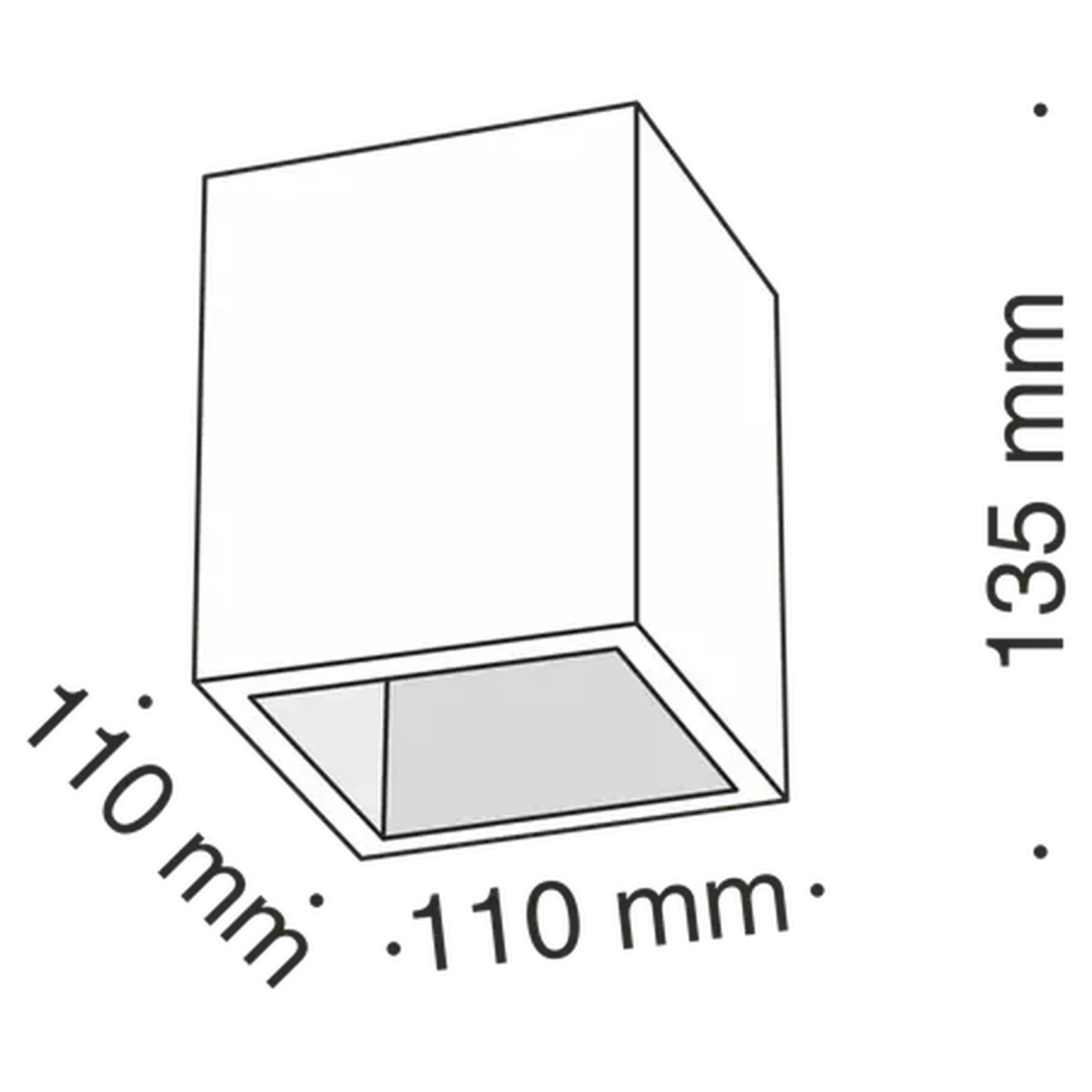 Потолочный светильник Conik gyps 1x30Вт GU10, C002CW-01W