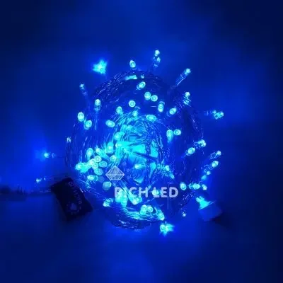 Светодиодная гирлянда Нить 10 м, 24 вольта, герметичная, 100 LED, RL-S10C-24V-CT/B