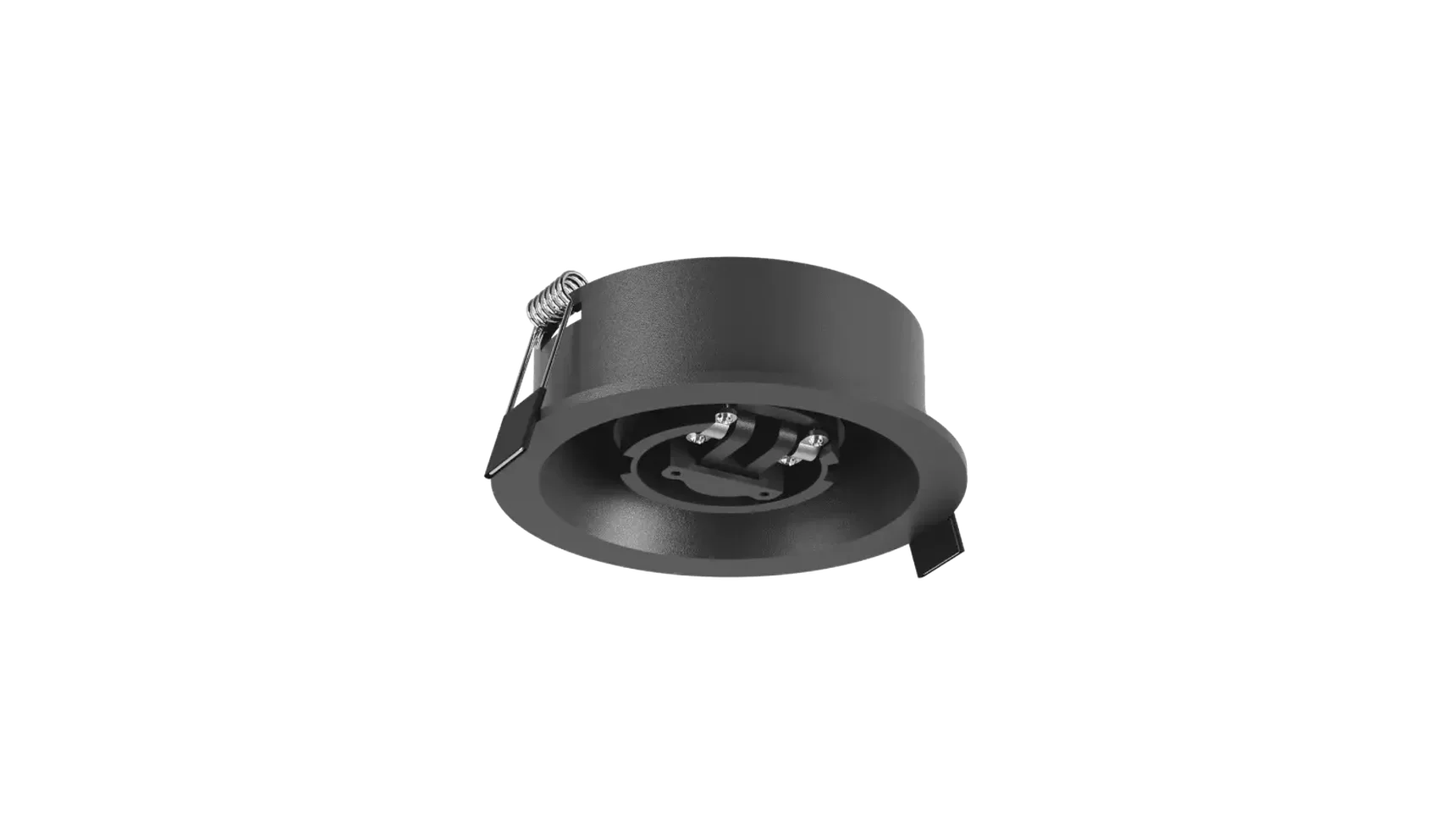 Крепление сменное М7 для светильников MINI VILLY, поворотное встраиваемое углубленное, цвет Черный, MINI-VL-M7-BL