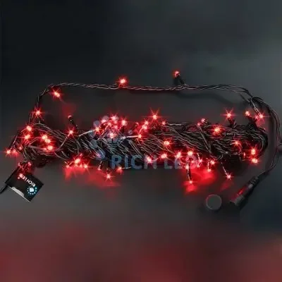 Светодиодная гирлянда Нить 10 м, 24 вольта, герметичная, 100 LED, RL-S10C-24V-CT/R