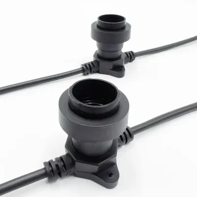 Белт-Лайт LTC 50м, Провод Черный Каучук, Шаг 40 см, 125 Патронов, IP65