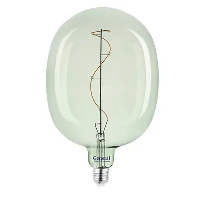 Лампа светодиодная General GLDEN-DG170DSS-8ВТ-230-E27, 661683, 540Лм, теплый белый