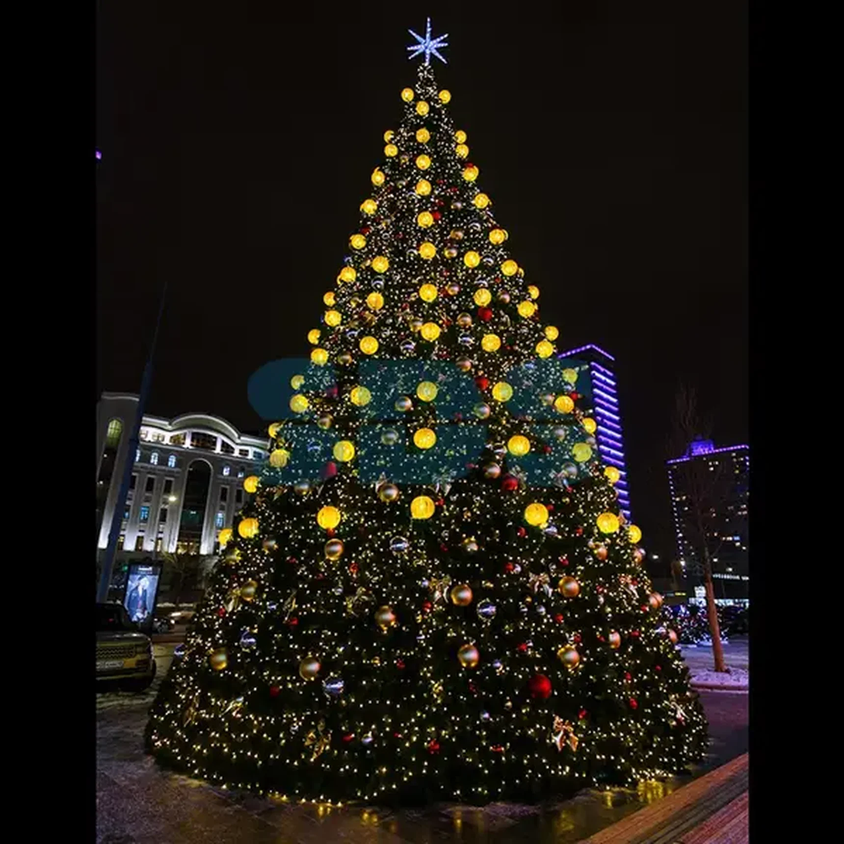 Гирлянда модульная  Дюраплей LED  20м  200 LED  черный каучук ТЕПЛЫЙ БЕЛЫЙ