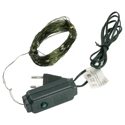 Светодиодная гирлянда Feron CL583 линейная Роса (на проволоке) 5000К c питанием от сети 220V 20м + сетевой шнур 1,5м