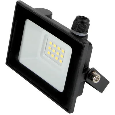 Прожектор General GTAB-10-IP65-4500, черный, 403284