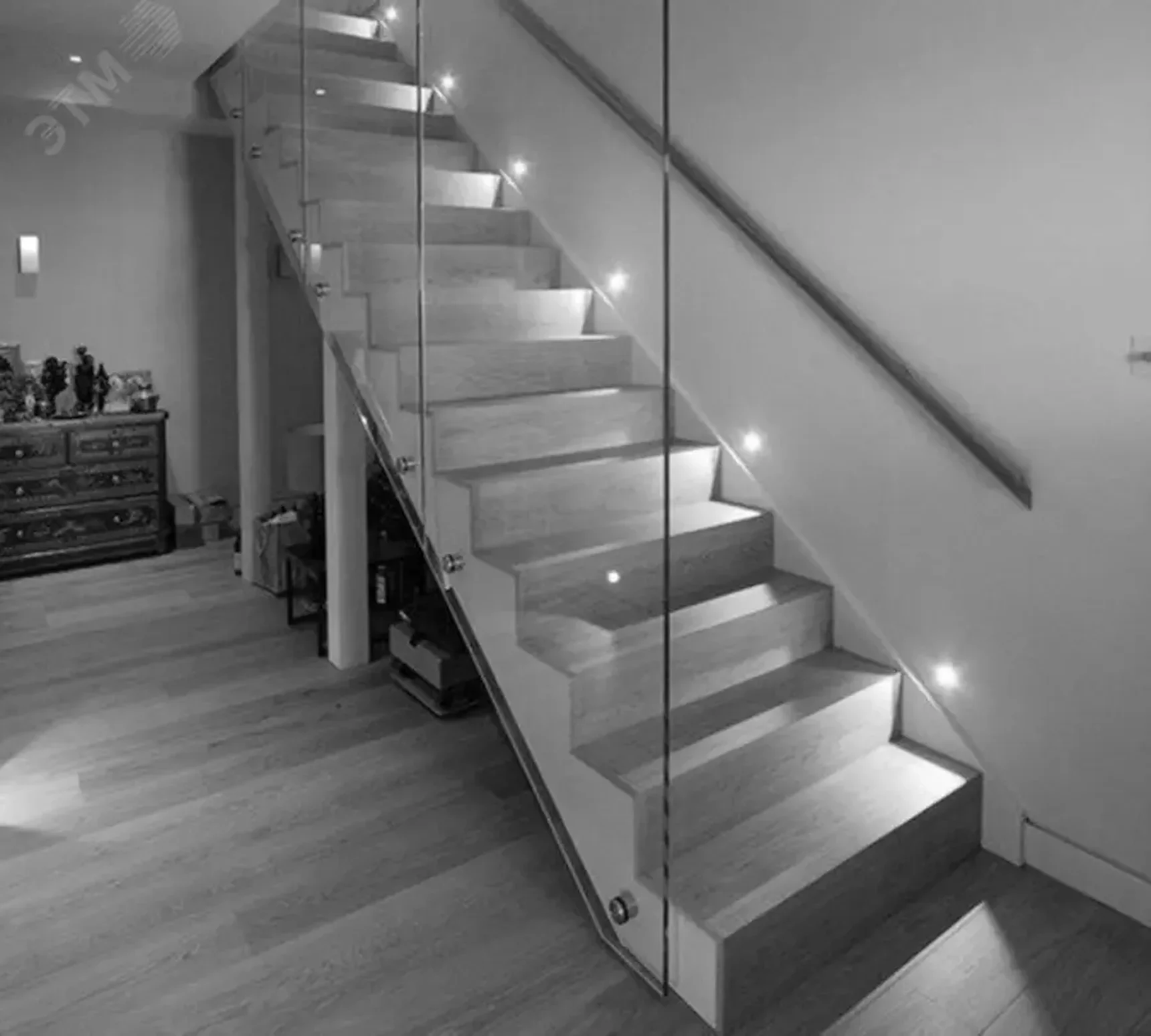 Светильник светодиодный встраиваемый для подсветки стен и ступеней PWS/R, 5005686