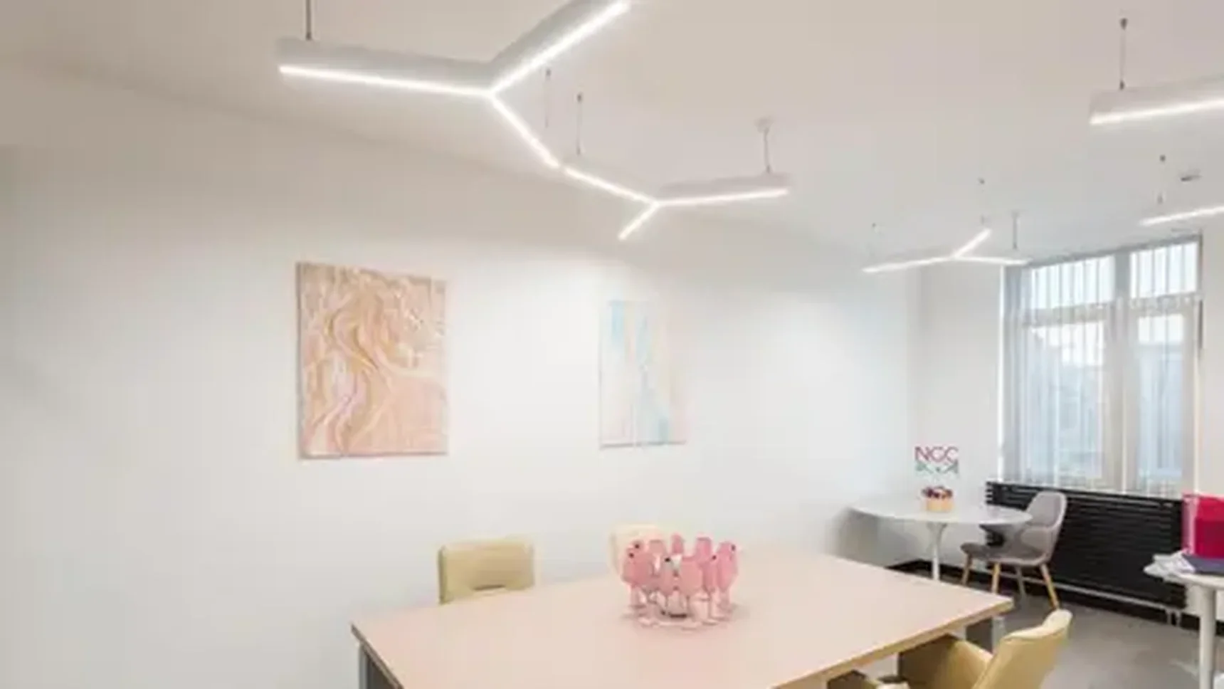 Подвесной светодиодный светильник Siled Trio-Star-Prof 7370460