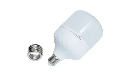 Лампа светодиодная высокой мощности HP 50W 6500K 3500Лм E27 (+переходник на Е40) СириусА