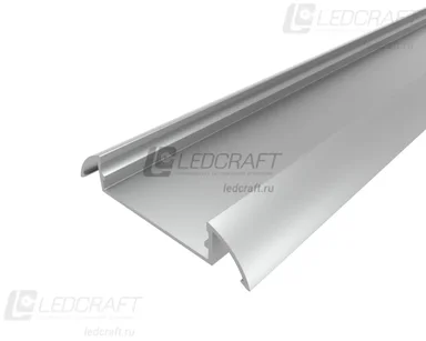 Профиль алюминиевый для порогов LC-LPP-1053-2 Anod