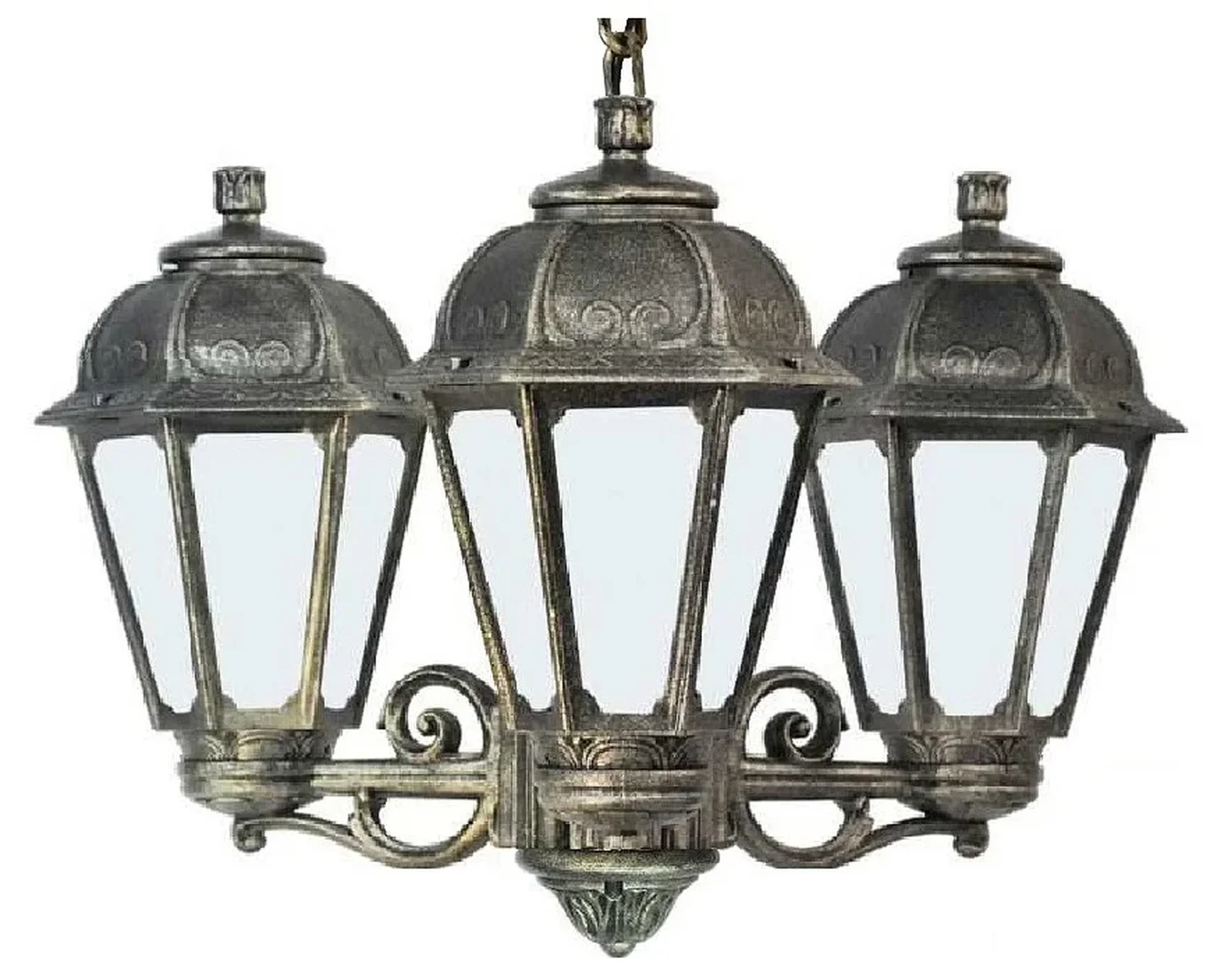 Подвесной уличный светильник FUMAGALLI SICHEM/SABA 3L K22.120.S30.BYE27