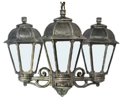Подвесной уличный светильник FUMAGALLI SICHEM/SABA 3L K22.120.S30.BYE27