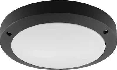 Светильник садово-парковый, 230V E27, DH030, черный (на стену)