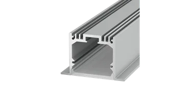 Встраиваемый алюминиевый профиль Design LED LE 4932, 2500 мм, анодированный, LE.4932-R