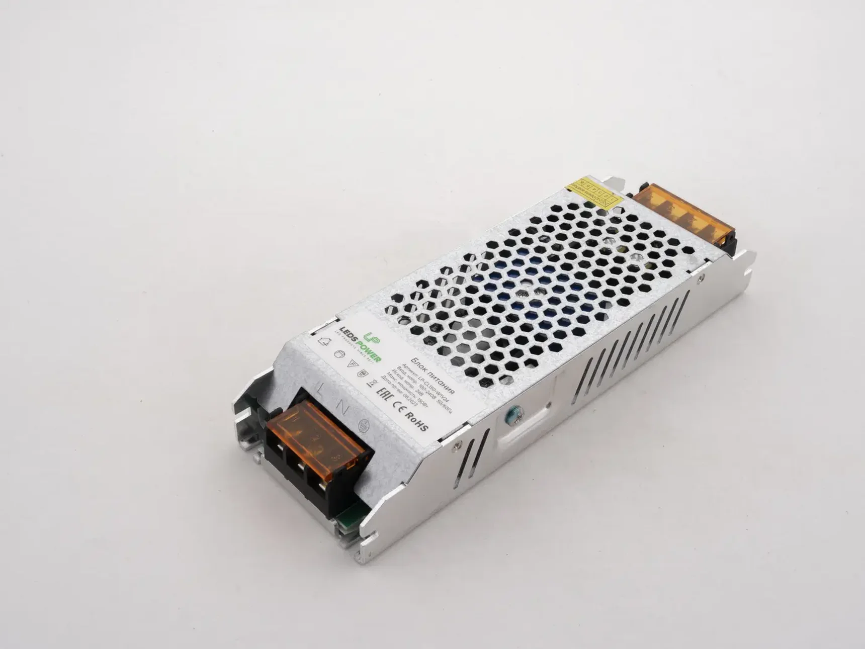 Блок питания LEDS POWER 150Вт 24В ULTRA SLIM 002705