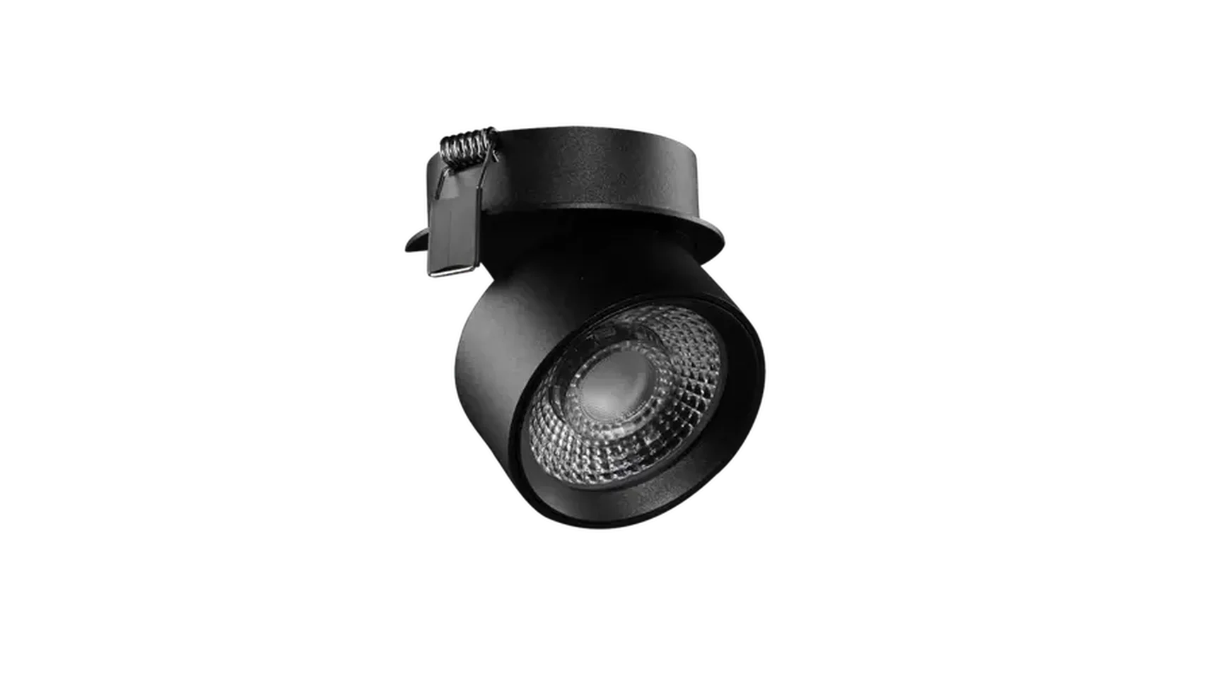 Встраиваемый светильник Rink 10W Черный 3000К, R-SRC-BL-WW