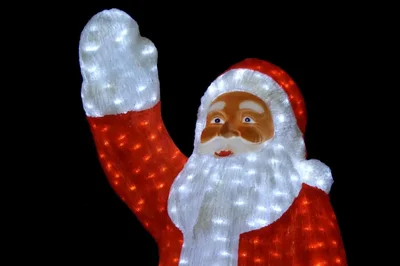 IMD-FACH-01 Дед Мороз 3Dбел 4400led,210x130, 24V