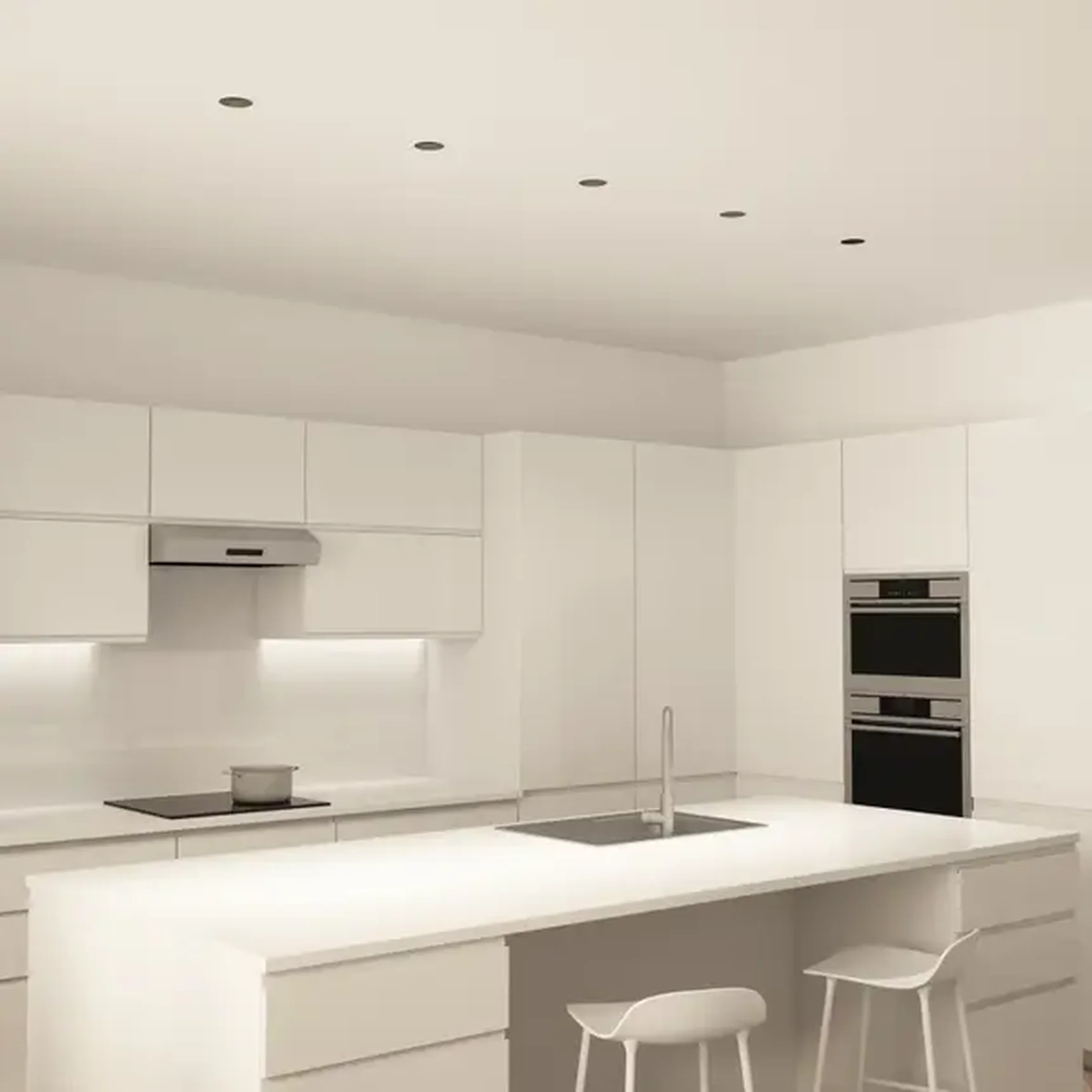 Точечный встраиваемый светильник Denkirs DK3026-WB