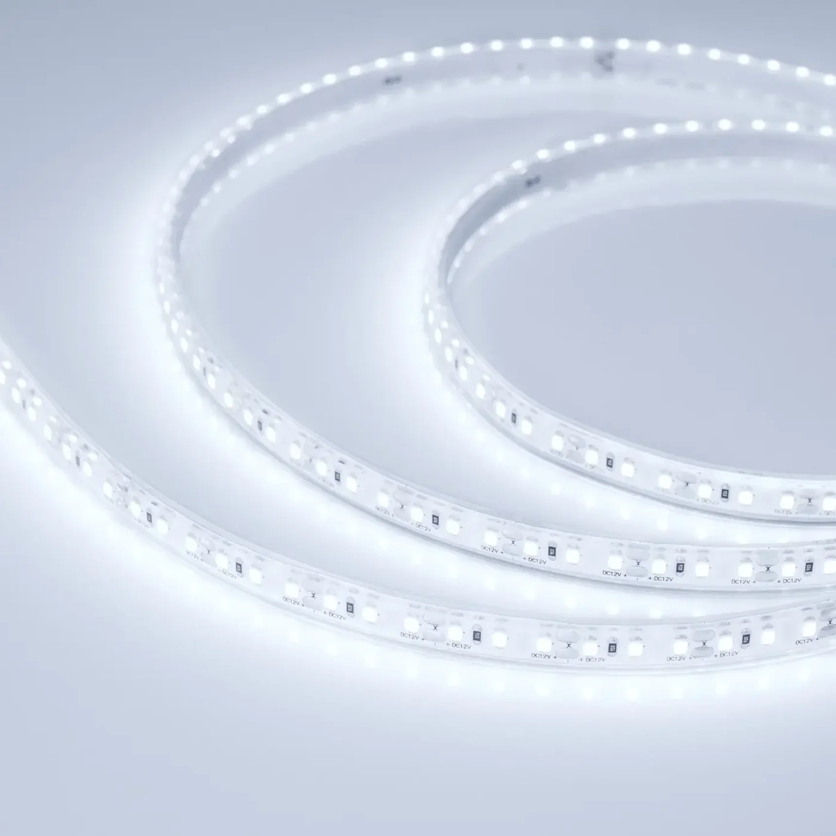 Лента RTW-5000PU-2835-120 12V Cool 8K (10.5mm, 16.8W, IP68) (Arlight, Закрытый)