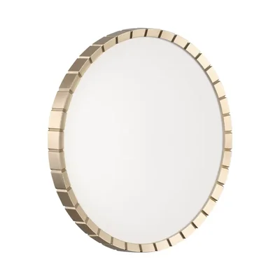 7648/DL PALE SN 88 Светильник пластик/белый/золотой LED 48Вт 4000К D385 IP43 ATABI GOLD