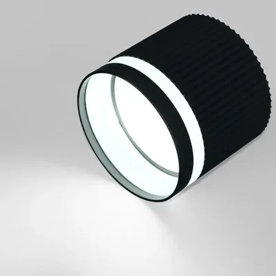 Спот GWL-GX53-M-IP20 Черный с боковым рассеивателем Полосы