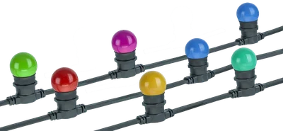 Гирлянда Navigator 93 662 NGF-001-02 (белт-лайт 40 10м Е27 черный)