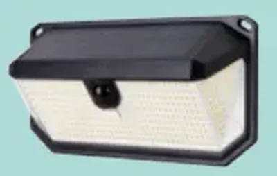 Светодиодный настенный светильник с солн.батареей GWSL-B1-15BT-1800MA-8H-IP65