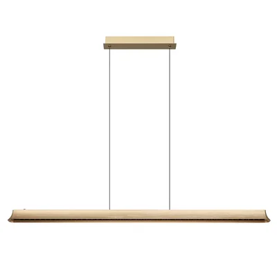 7019/38LA HIGHTECH ODL25 283 Подвесной светильник c сенсорн. включением цв. тем-ры 2700-4000-5500K металл/акрил под латунь IP20 40W CRI 90 220V ESTAR