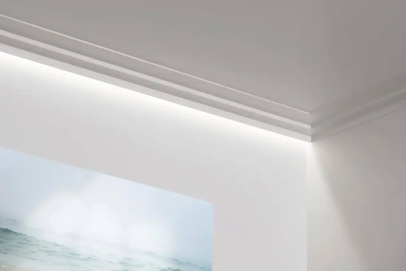 Профиль для нижней подсветки C390 STEPS