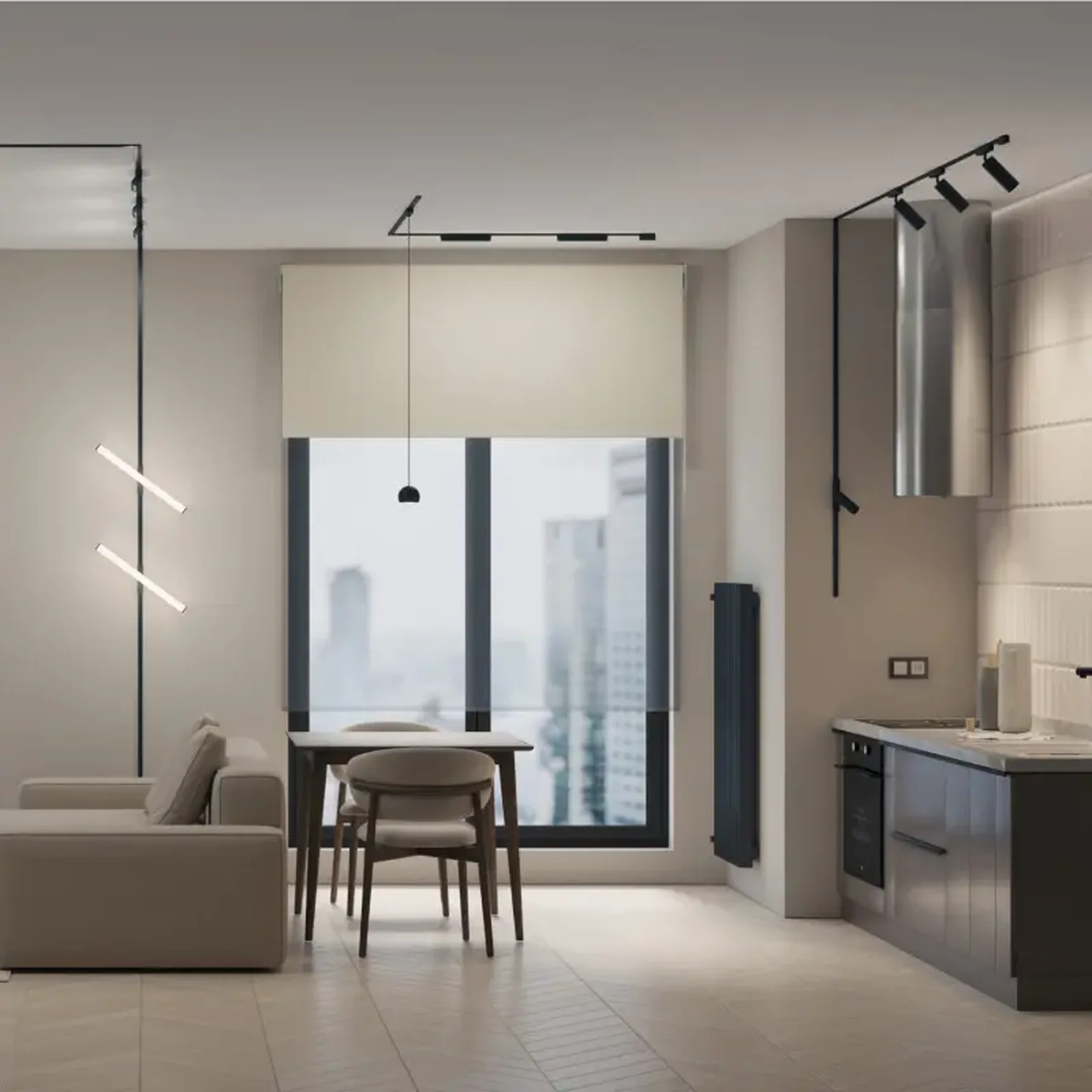 Трековый светильник AIR SPOT DK5341-BK