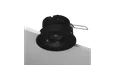 Корпус светильника потолочный встраиваемый наклонный, COMBO10-BL, Черный, IP20, COMBO10-BL