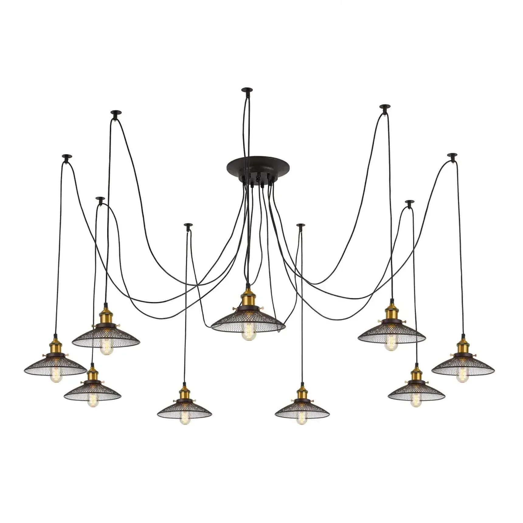 Подвесная люстра Citilux Эдисон CL451091