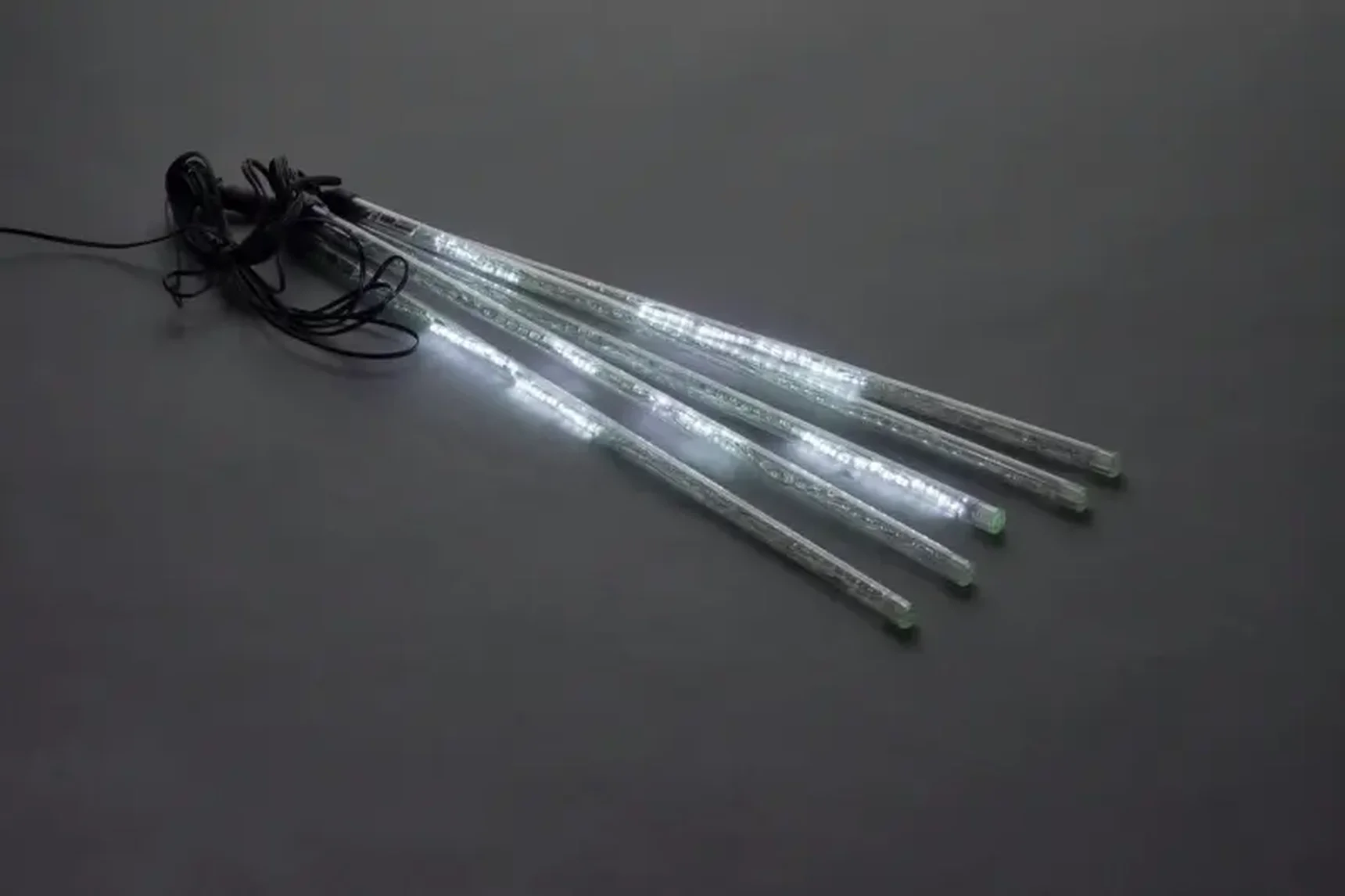 Сосульки Трубки 5шт 0,5М Бел. LED-PLM-SNOW-240L-0.5M-5-12V-W