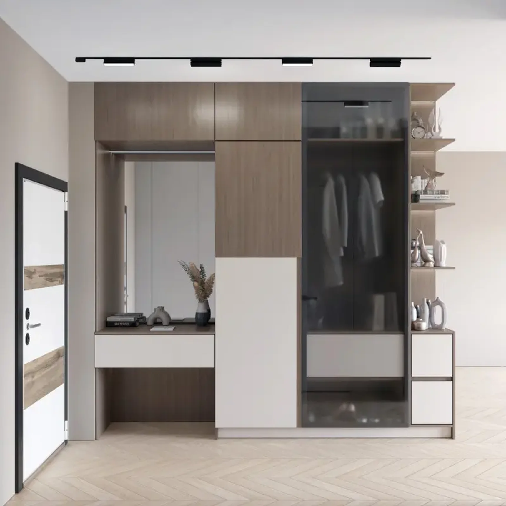 Трековый светильник AIR LINEAR DK5303-BK