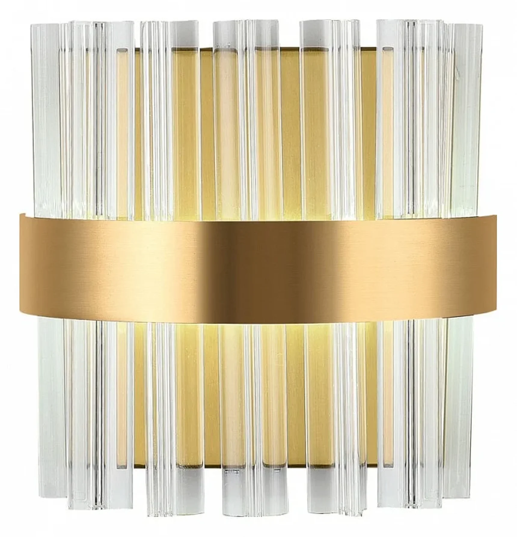 LED LAMPS 81125/1W Светодиодное бра нимб с моб. приложением 30W, золото, LED 43810