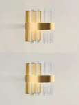 LED LAMPS 81125/1W Светодиодное бра нимб с моб. приложением 30W, золото, LED 43810