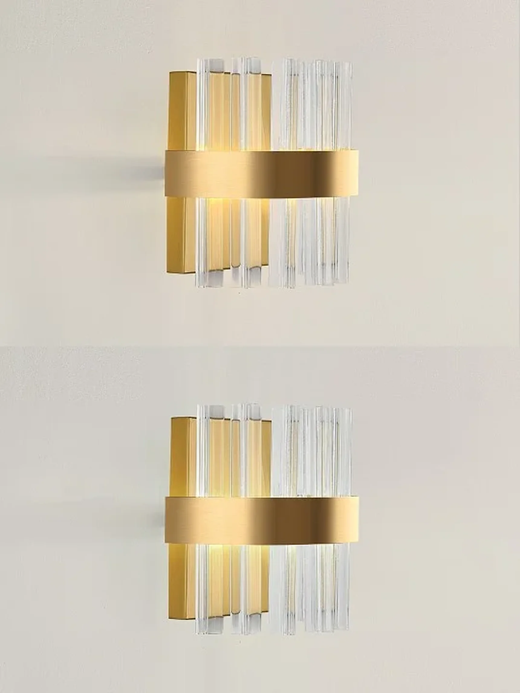 LED LAMPS 81125/1W Светодиодное бра нимб с моб. приложением 30W, золото, LED 43810