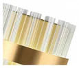 LED LAMPS 81125/1W Светодиодное бра нимб с моб. приложением 30W, золото, LED 43810