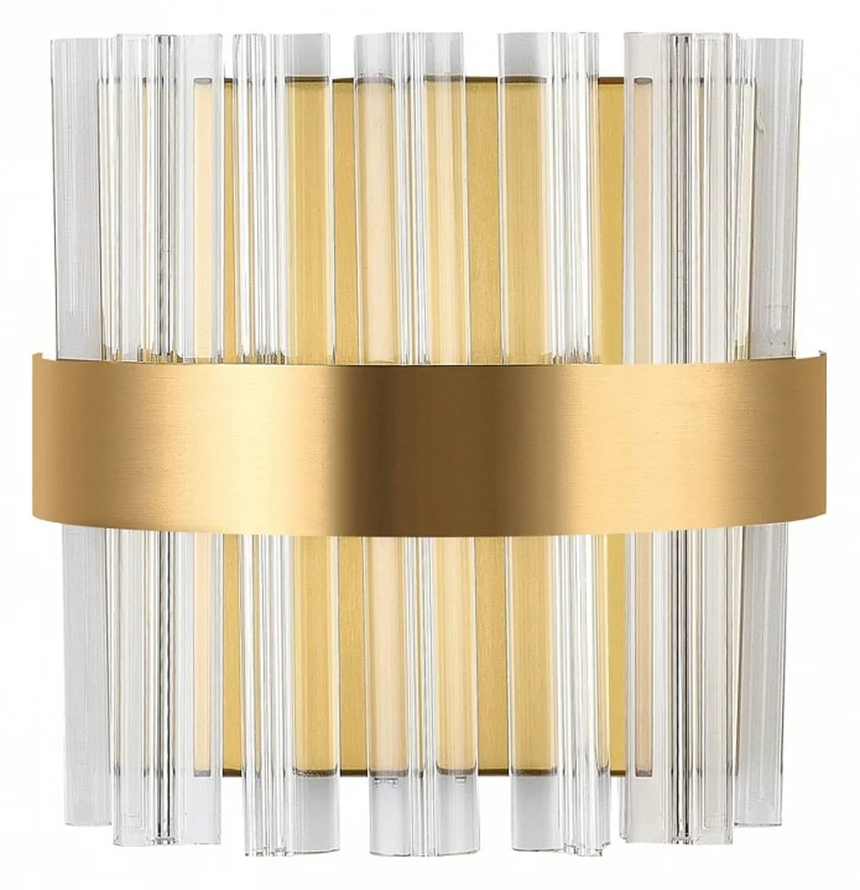 LED LAMPS 81125/1W Светодиодное бра нимб с моб. приложением 30W, золото, LED 43810