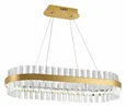 LED LAMPS 81252 Светодиодная люстра нимб 120W, золото, LED 43361
