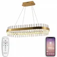 LED LAMPS 81252 Светодиодная люстра нимб 120W, золото, LED 43361