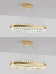 LED LAMPS 81252 Светодиодная люстра нимб 120W, золото, LED 43361
