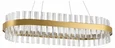 LED LAMPS 81252 Светодиодная люстра нимб 120W, золото, LED 43361